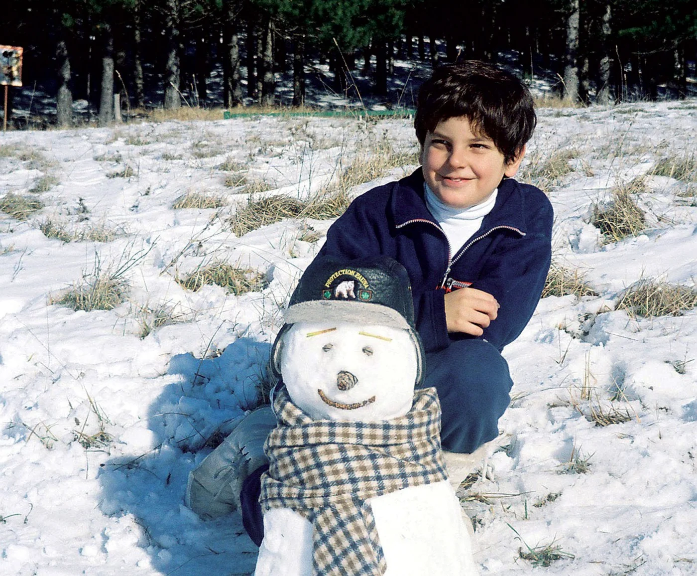 Fotografía de infancia de Carlo Acutis